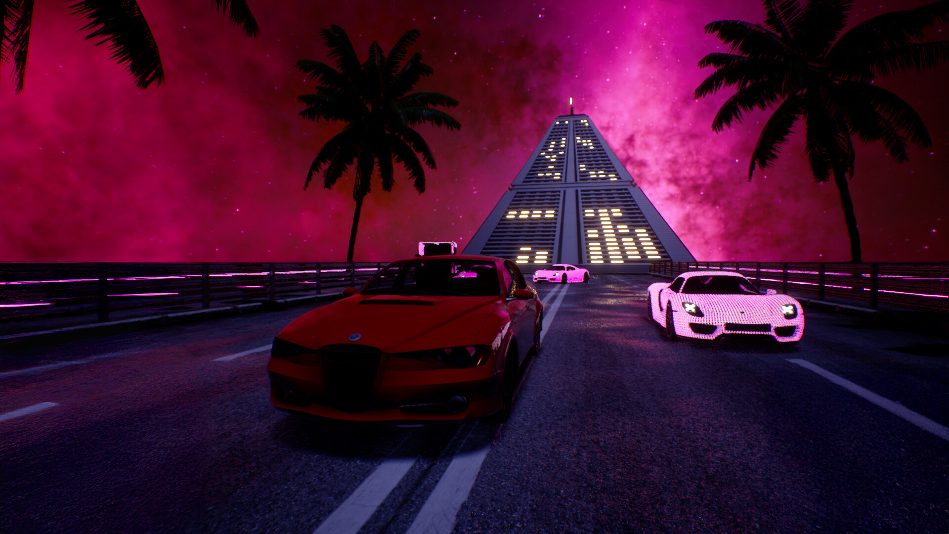 Synthwave Burnout Screenshot 4