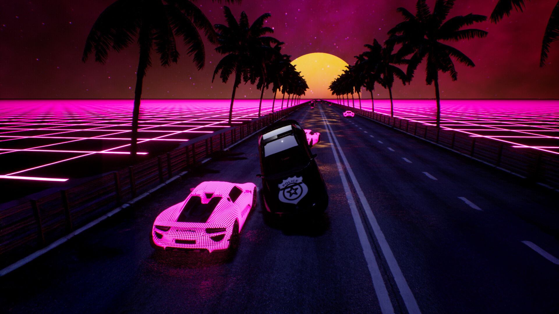 Synthwave Burnout Screenshot 9
