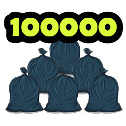 100,000 Bags of Trash icon