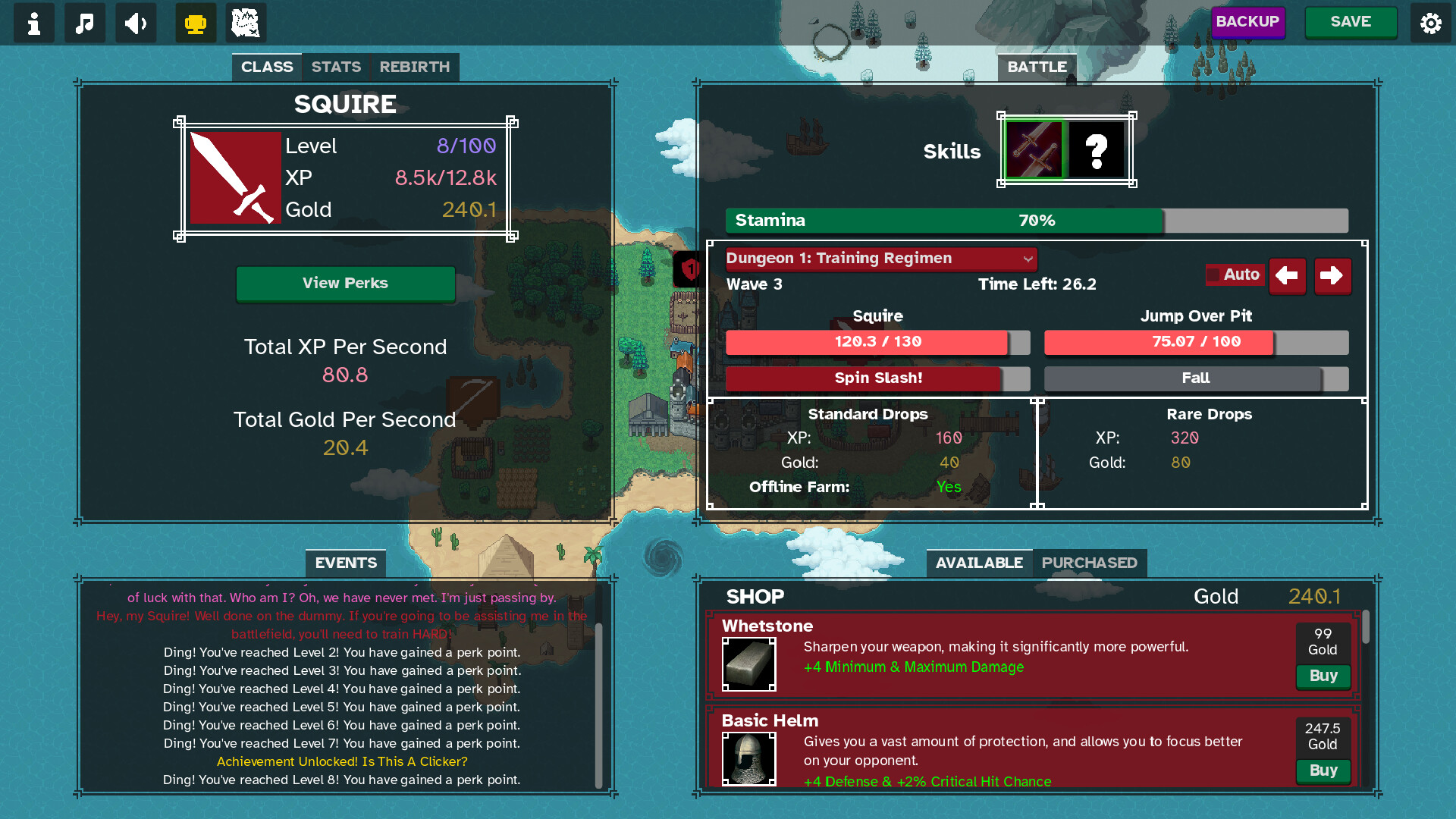 High Fantasy Idle Demo Screenshot 4