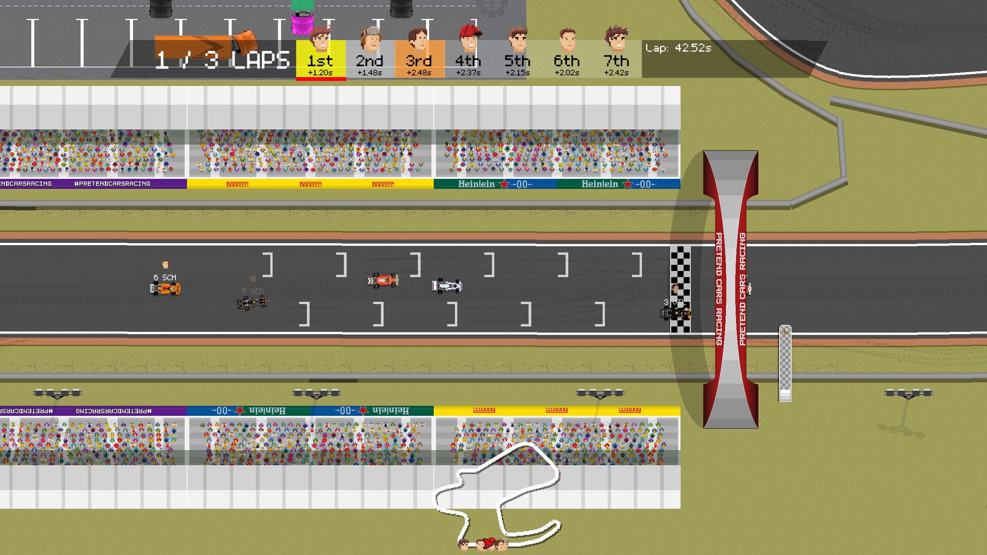 Pretend Cars Racing 2 Screenshot 8