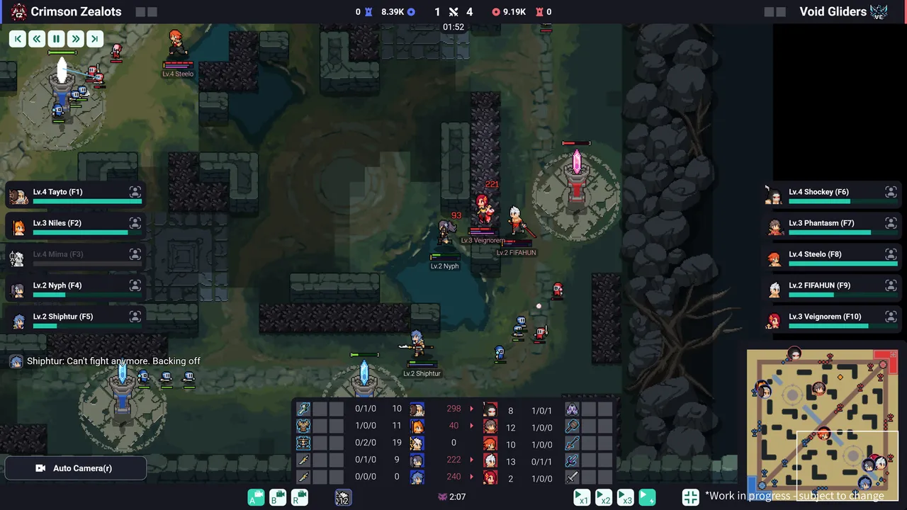 Teamfight Manager 2 Screenshot 1
