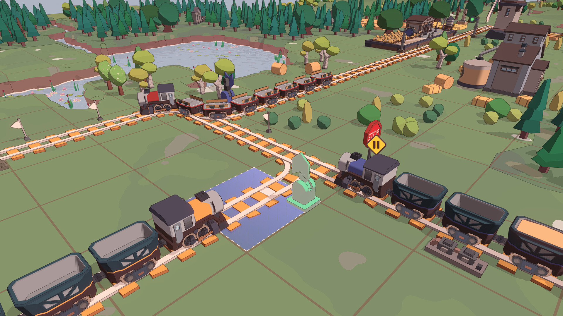 Super Loco World - Cozy Train Automation Screenshot 1