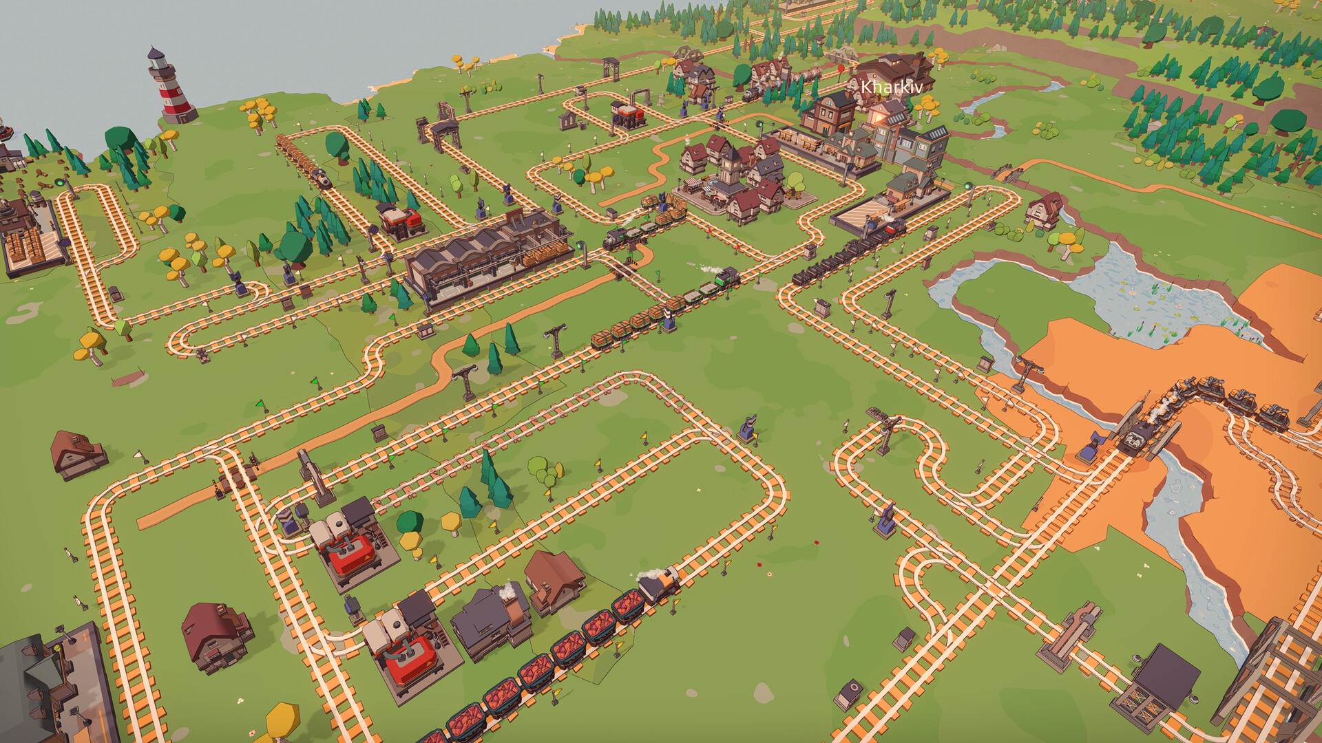 Super Loco World - Cozy Train Automation Screenshot 3