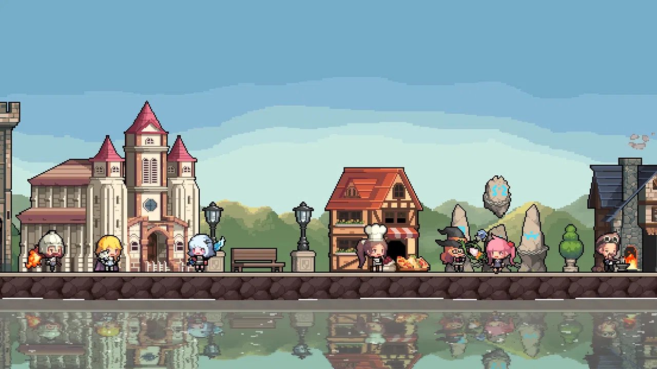 Crusaders Quest : Hero Town Screenshot 0