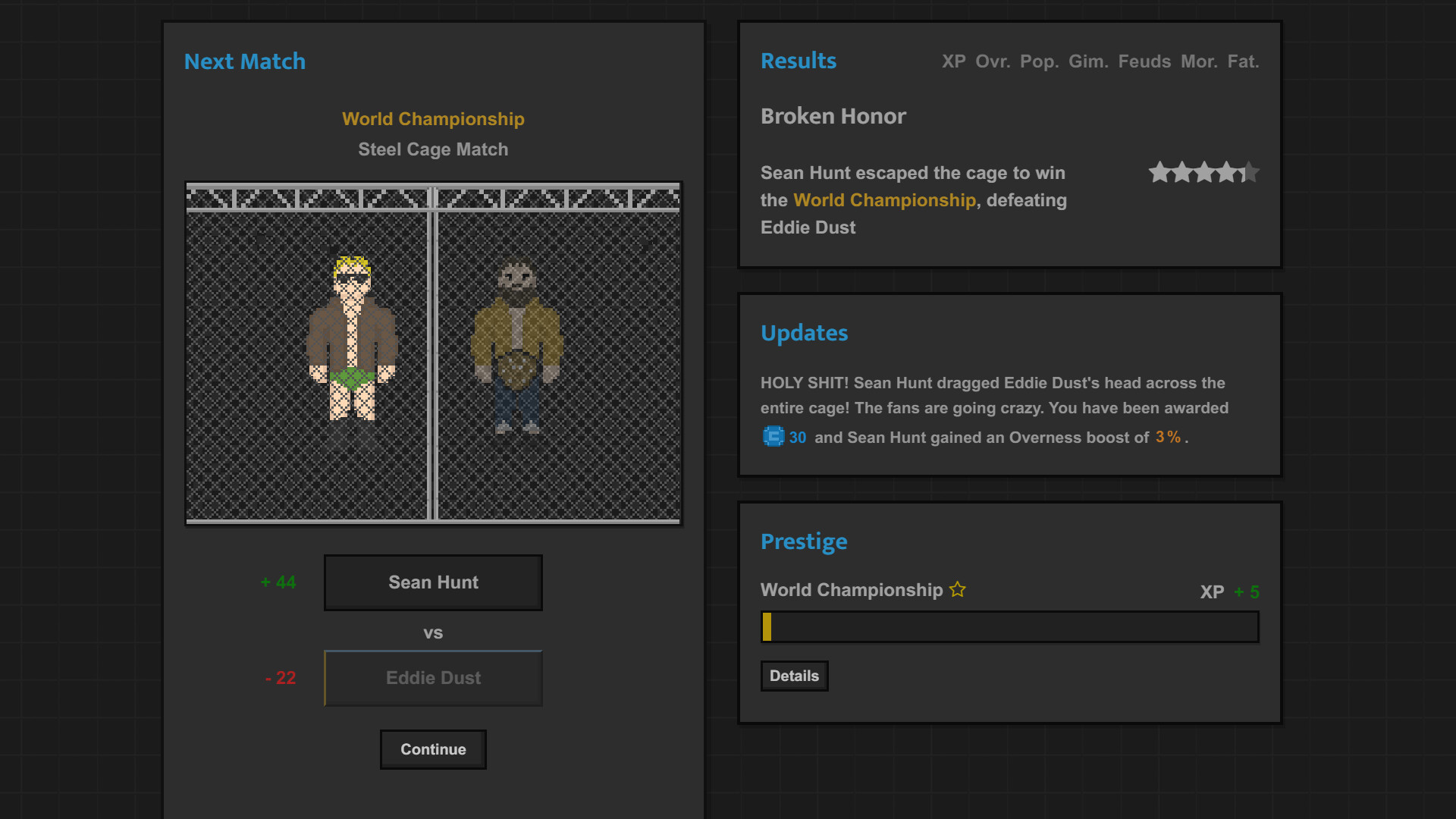 Journey of Wrestling Screenshot 0