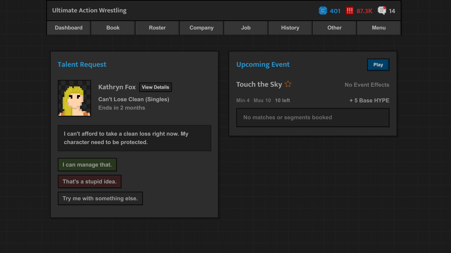 Journey of Wrestling Screenshot 8