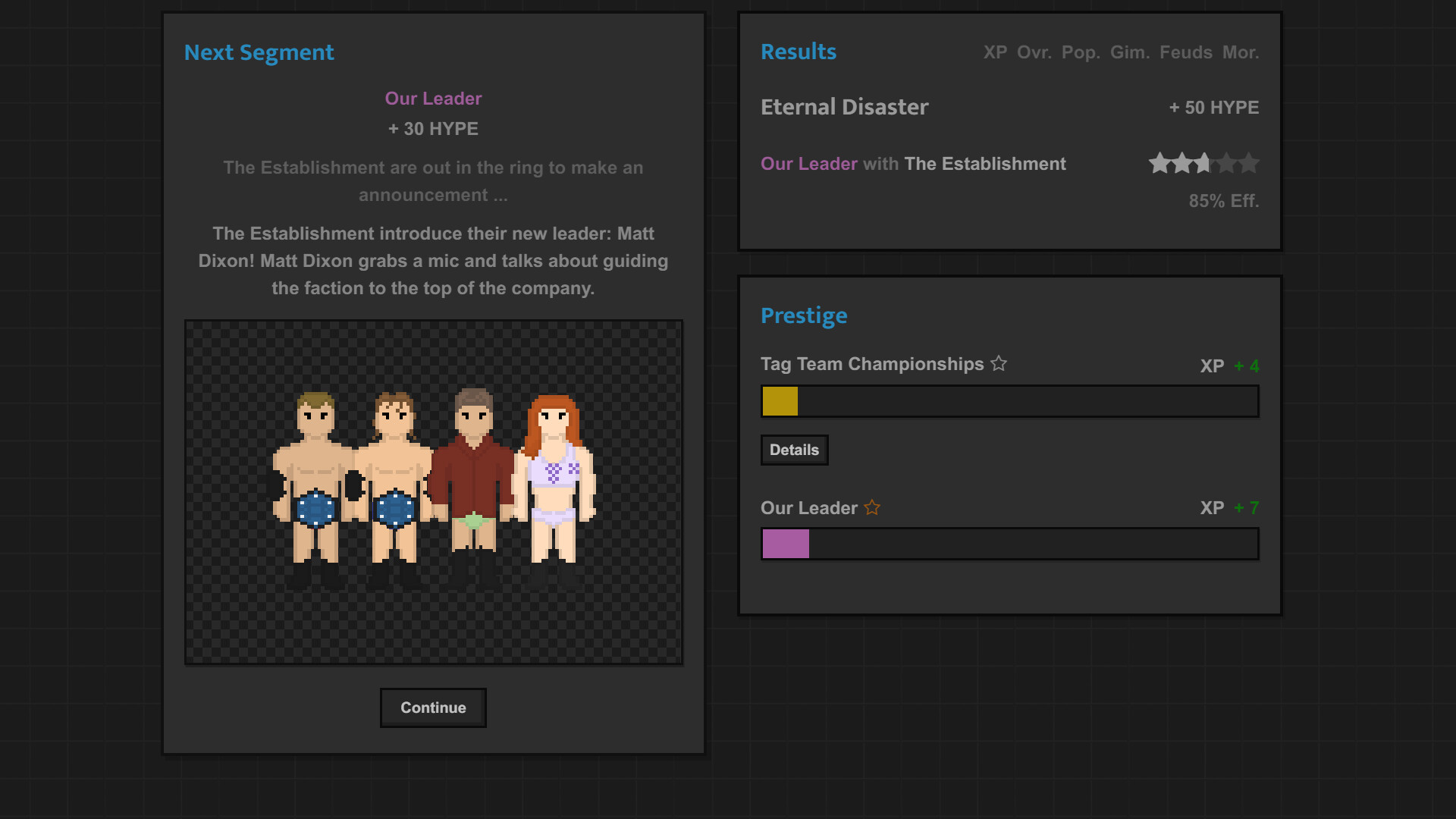Journey of Wrestling Screenshot 2