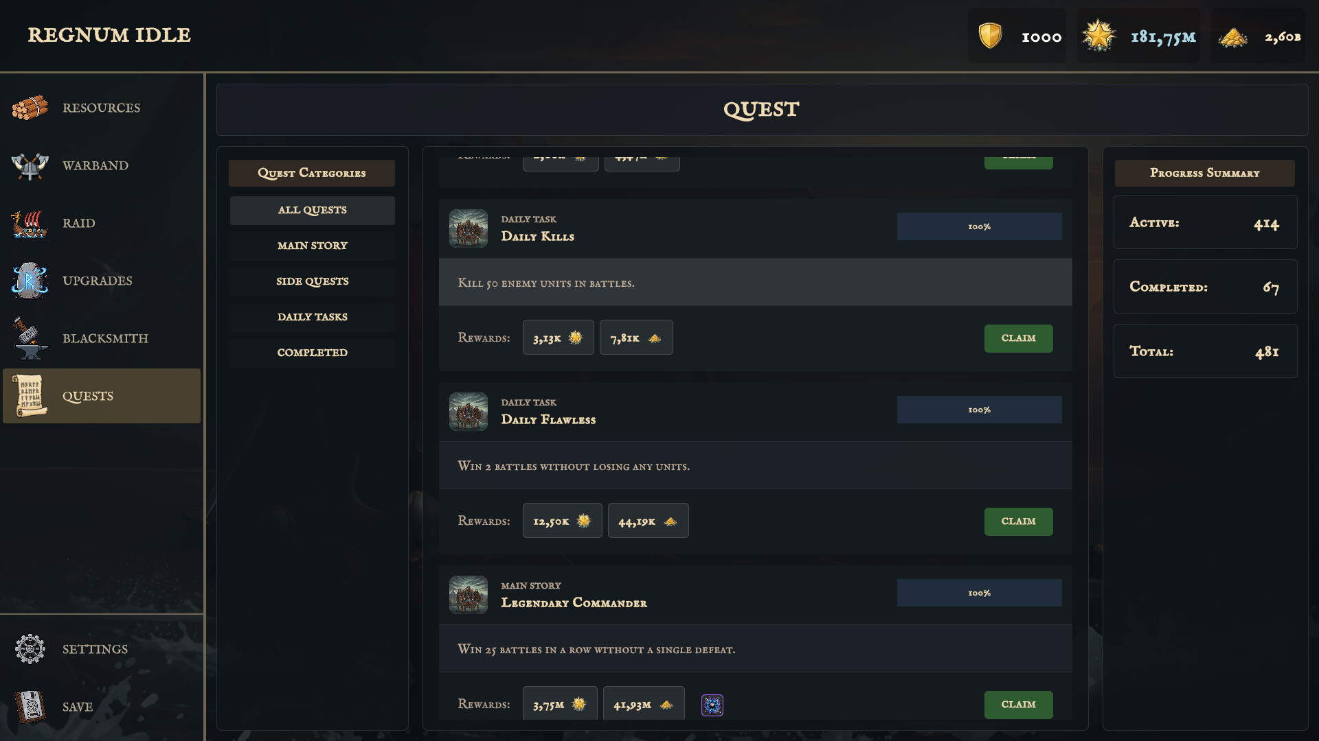 Regnum Idle Screenshot 9