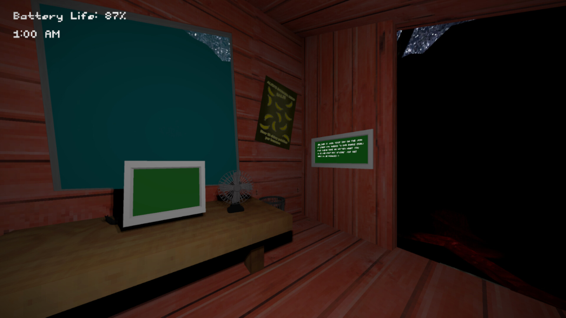 Five Nights At Monkeys: Flat Mode Screenshot 3