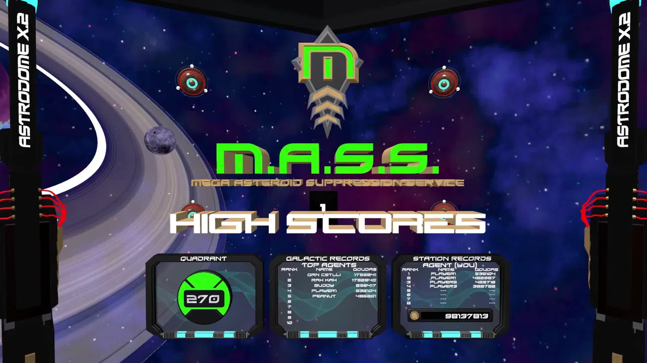 Asteroids and Aliens Screenshot 4