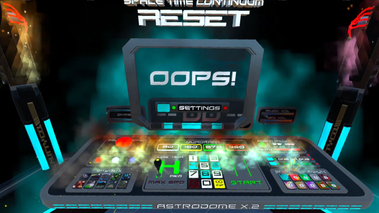 Asteroids and Aliens Screenshot 2