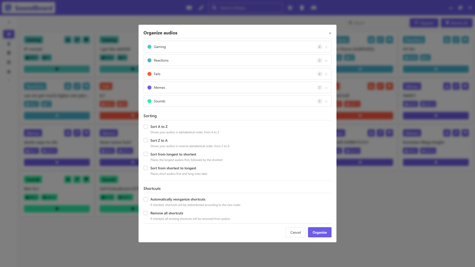 SoundBoard Screenshot 2
