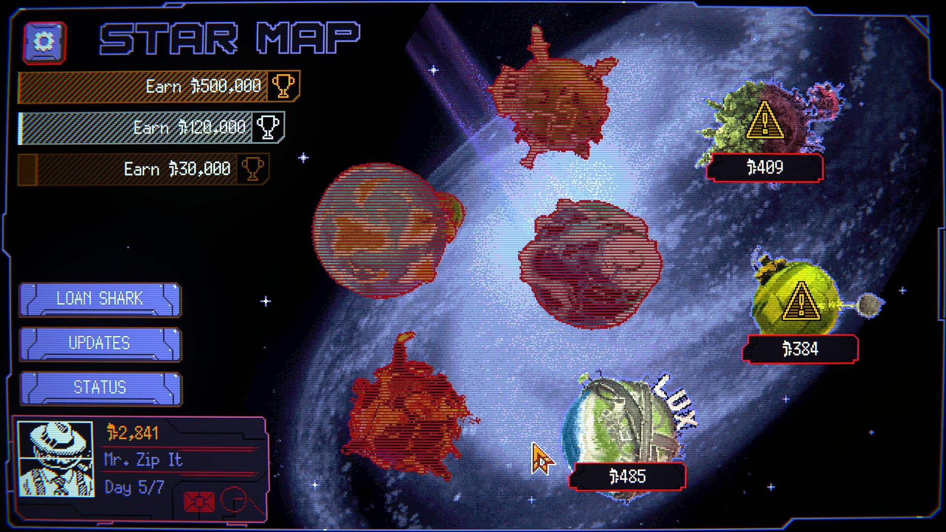 Space Warlord Baby Trading Simulator Screenshot 1