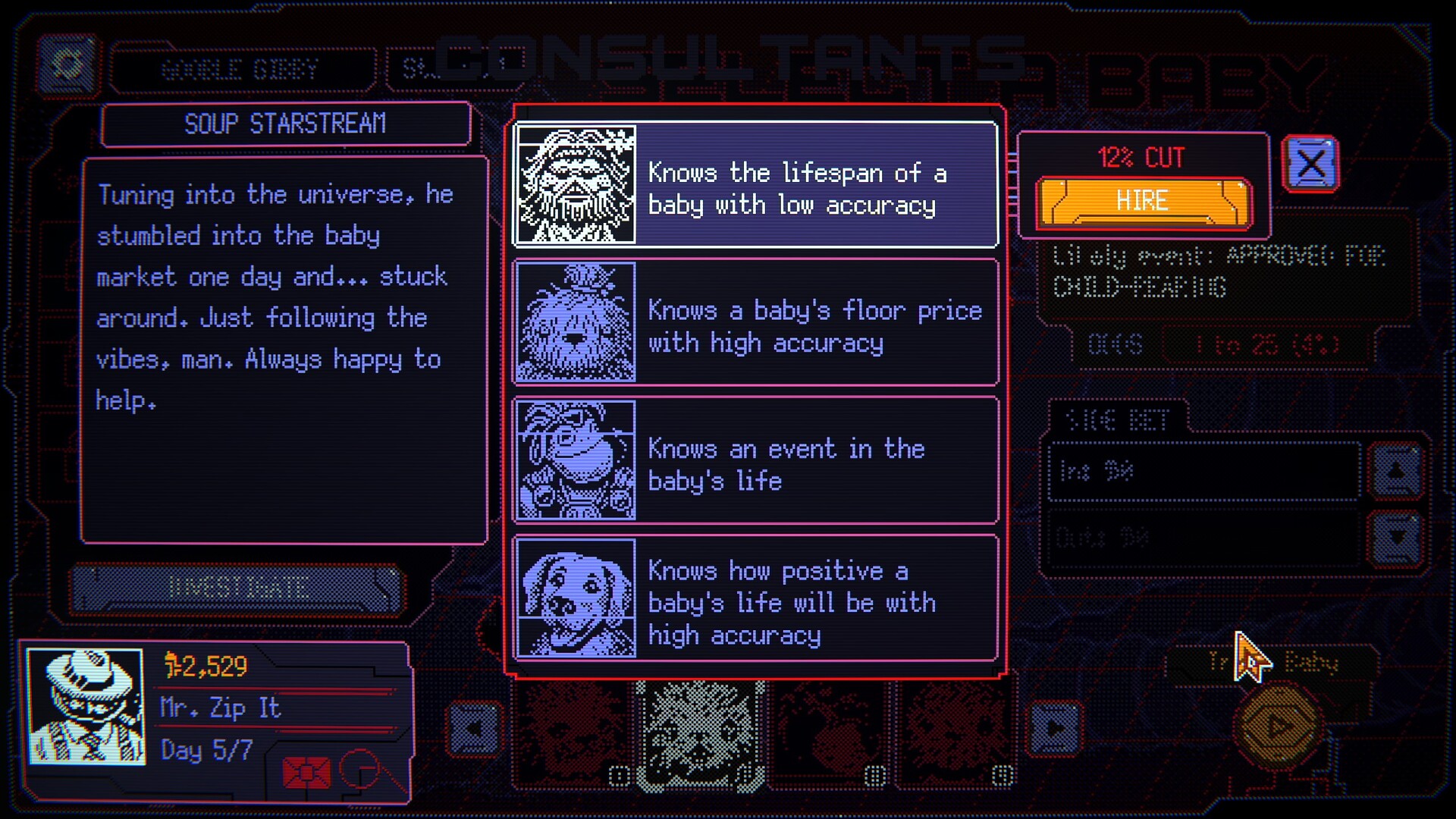 Space Warlord Baby Trading Simulator Screenshot 5