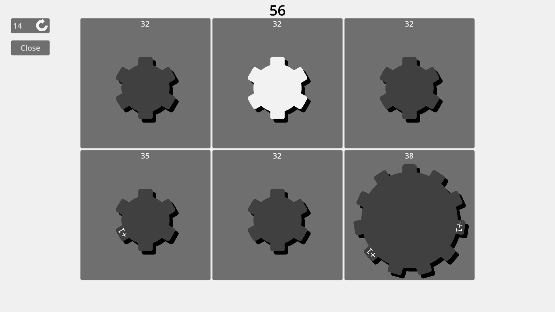 Gear Number Go Up Screenshot 1