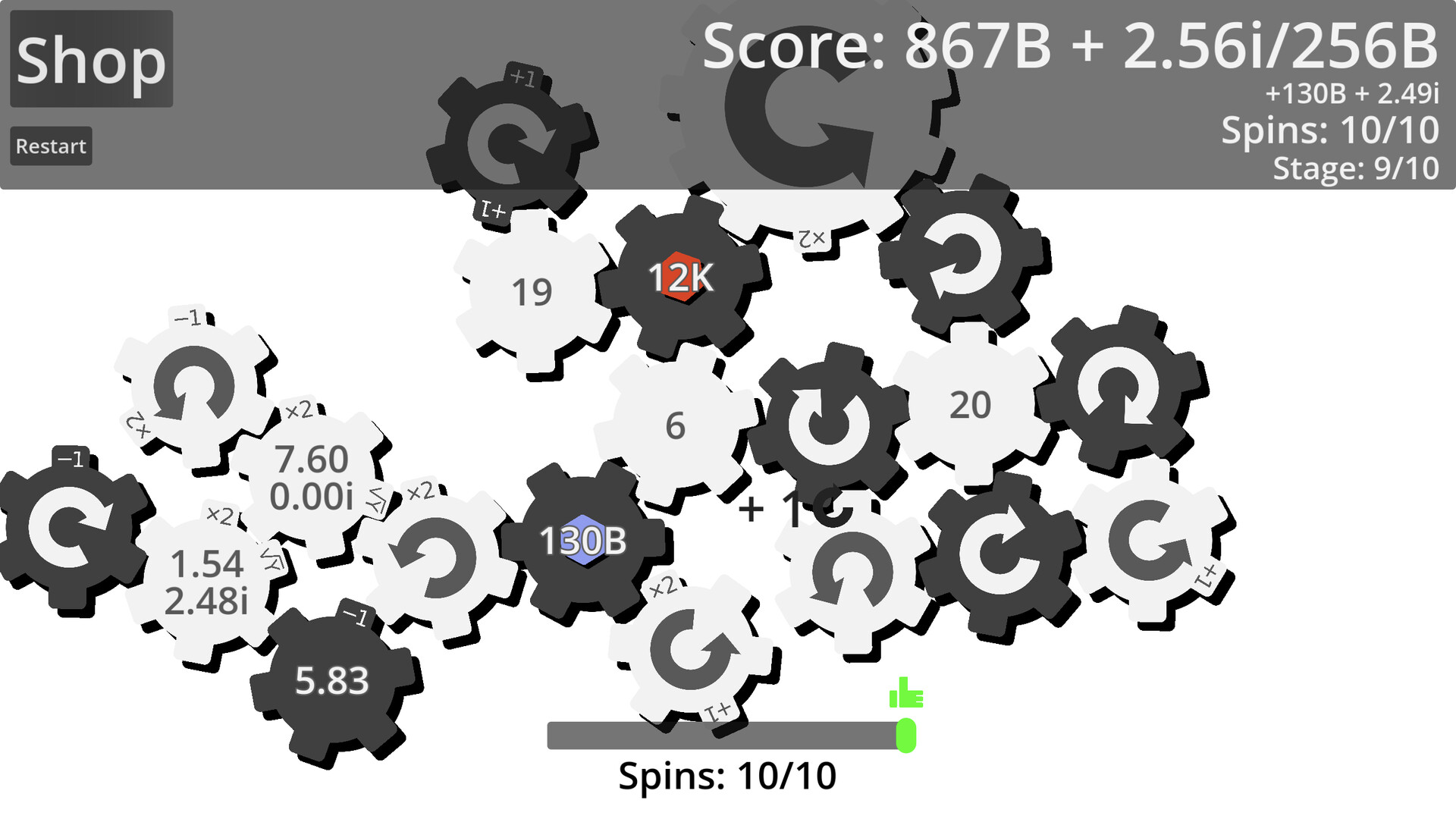 Gear Number Go Up Screenshot 3