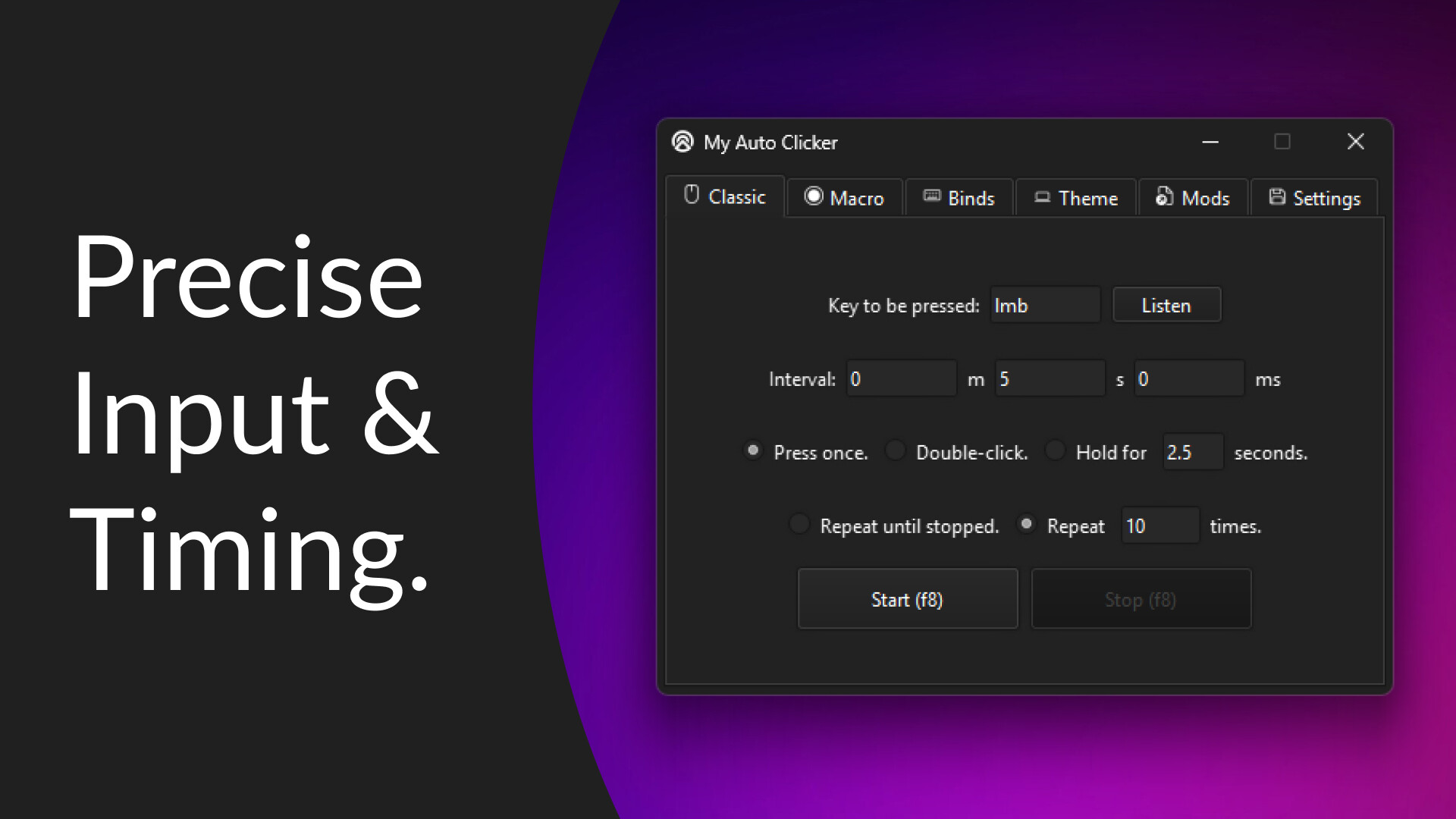 My Auto Clicker Screenshot 0