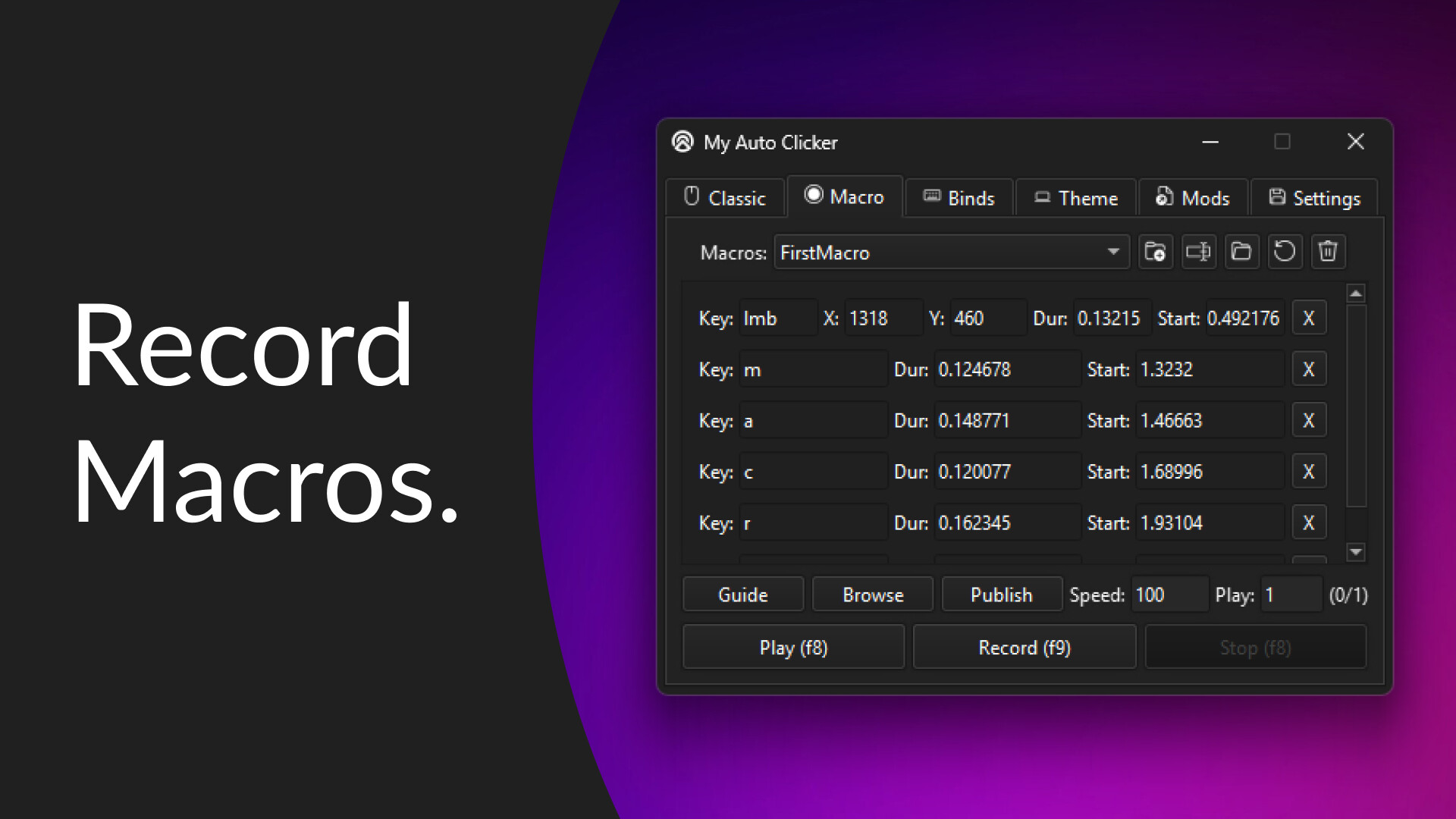 My Auto Clicker Screenshot 1
