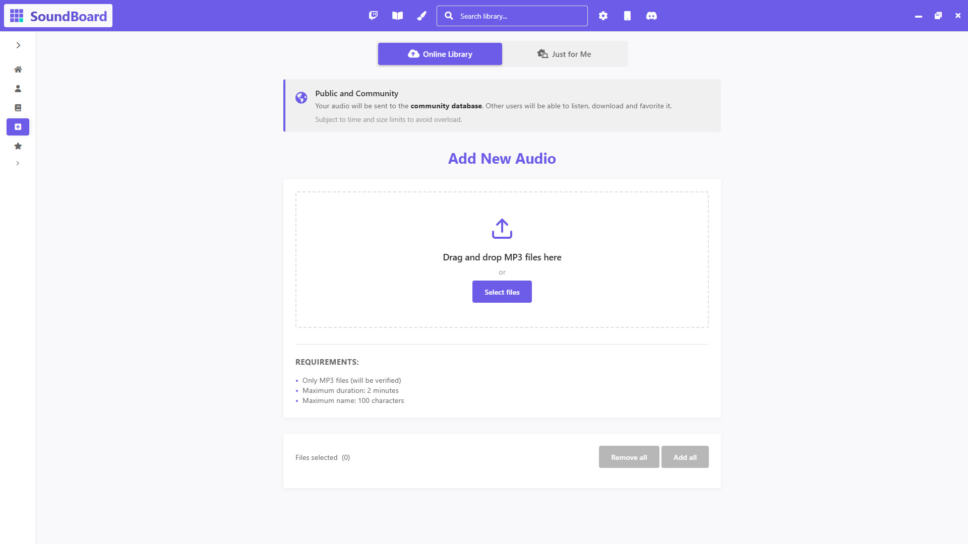 SoundBoard Demo Screenshot 6