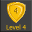 Level 4 Unlocked icon
