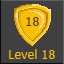 Level 18 Unlocked icon