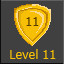 Level 11 Unlocked icon