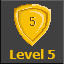 Level 5 Unlocked icon
