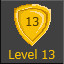 Level 13 Unlocked icon