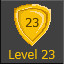 Level 23 Unlocked icon