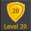 Level 20 Unlocked icon