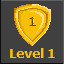 Level 1 Unlocked icon