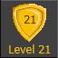 Level 21 Unlocked icon