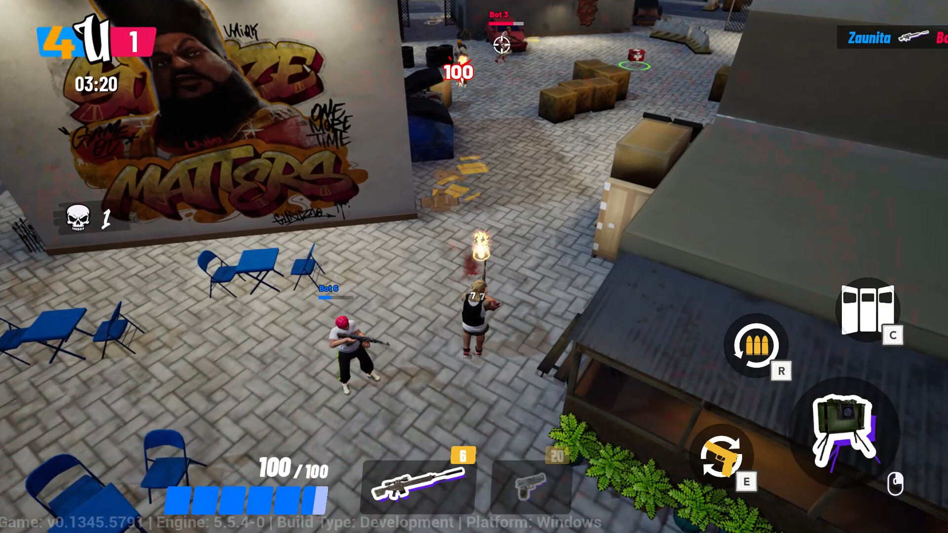 UniqKiller: Urban Shooter Screenshot 1