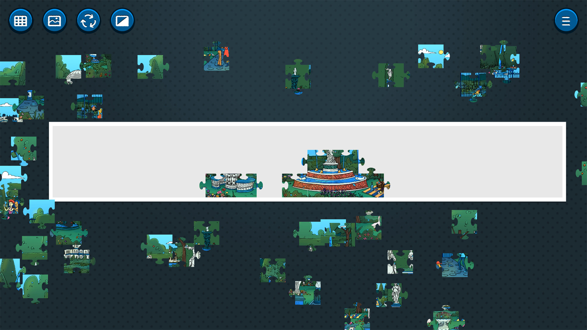 Hidden Cats in Jigsaw Puzzle Screenshot 1