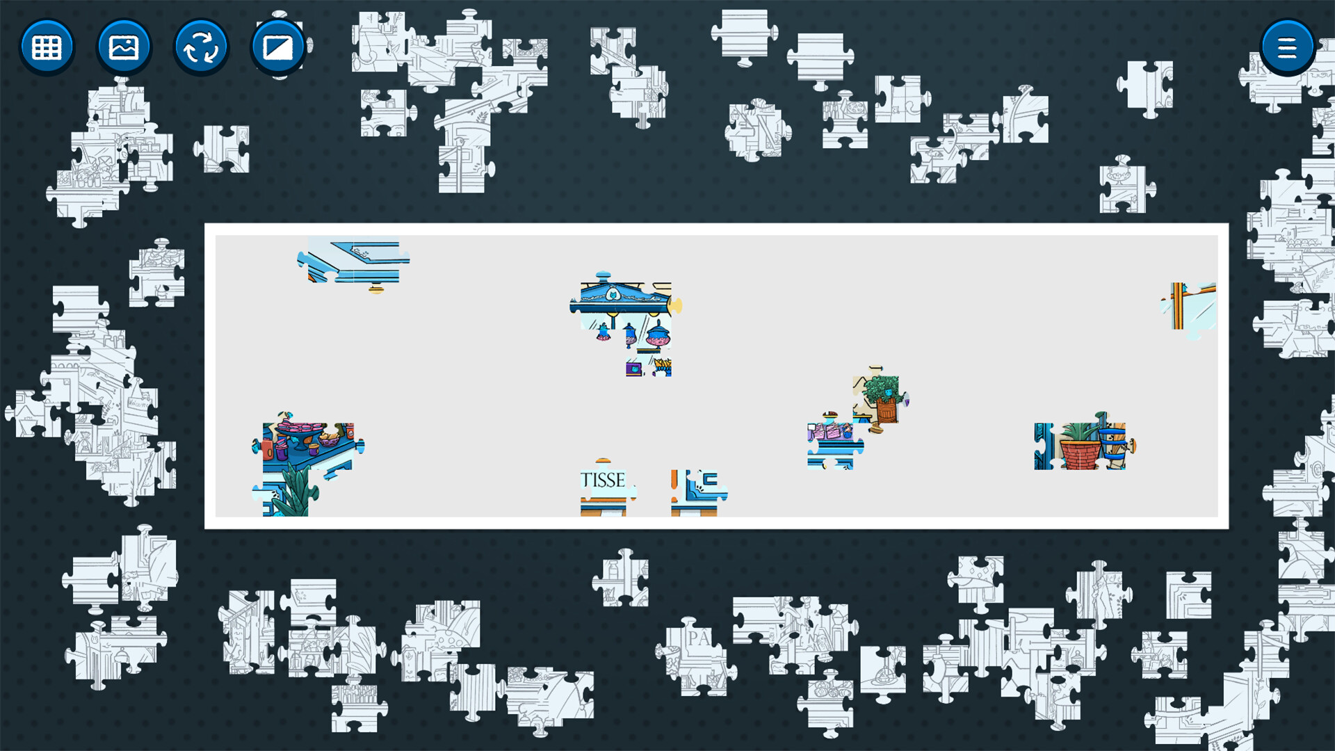 Hidden Cats in Jigsaw Puzzle Screenshot 2