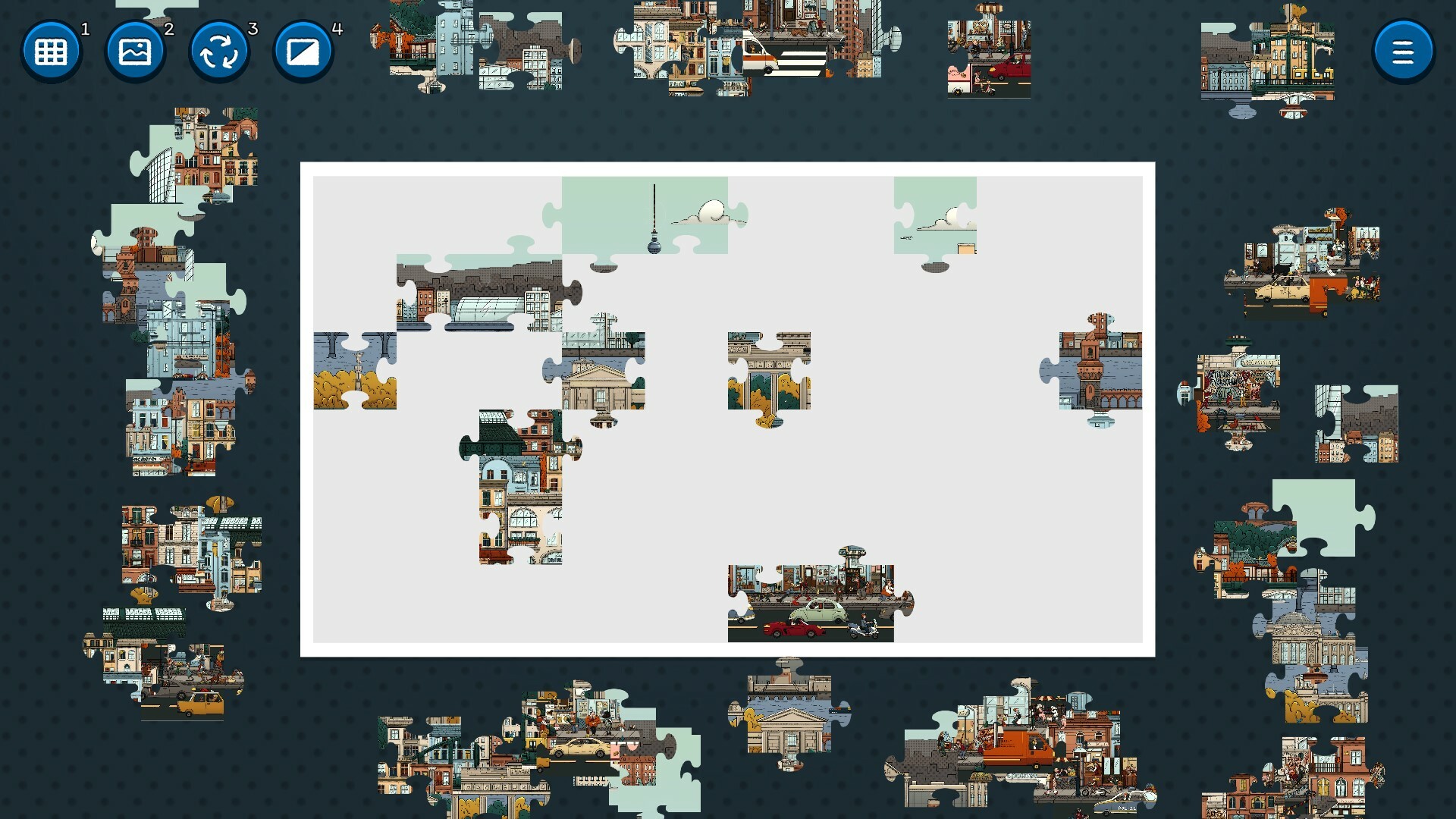 Hidden Cats in Jigsaw Puzzle - Berlin Screenshot 0