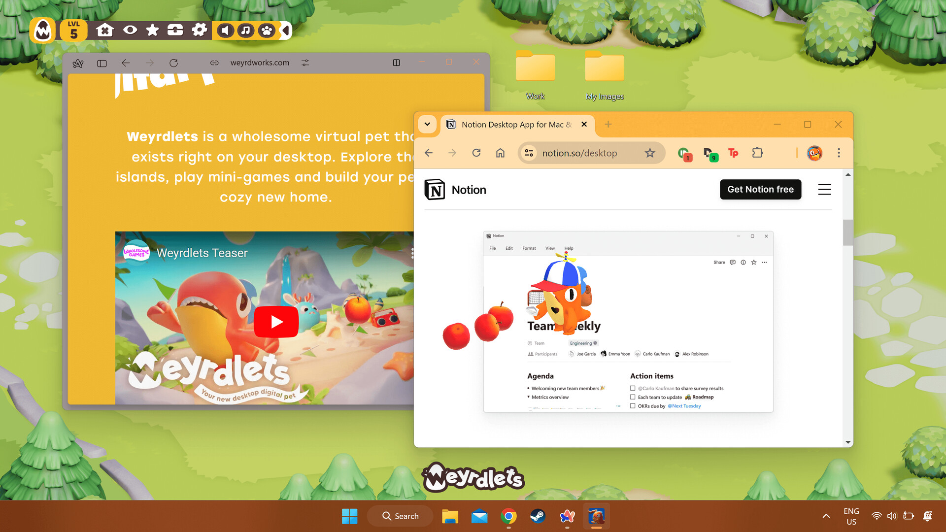 Weyrdlets : Idle Desktop Pets Screenshot 14