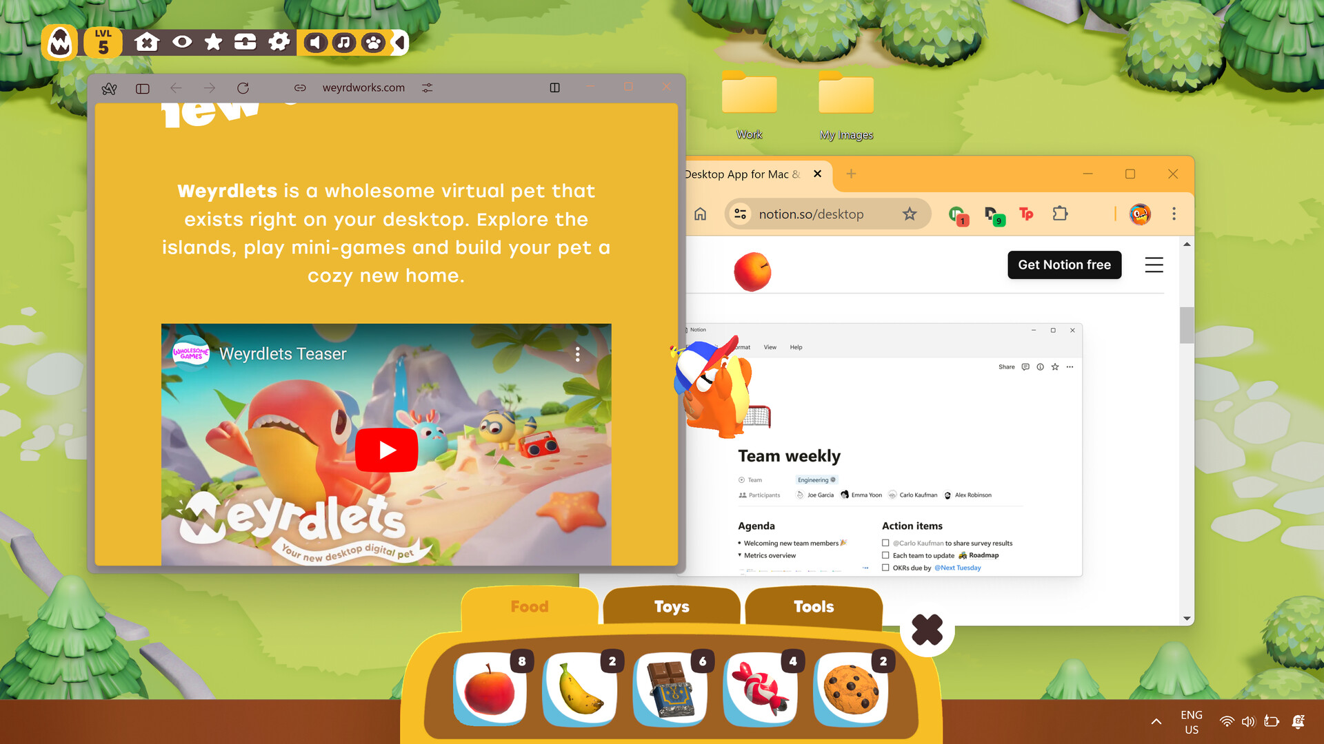 Weyrdlets : Idle Desktop Pets Screenshot 15