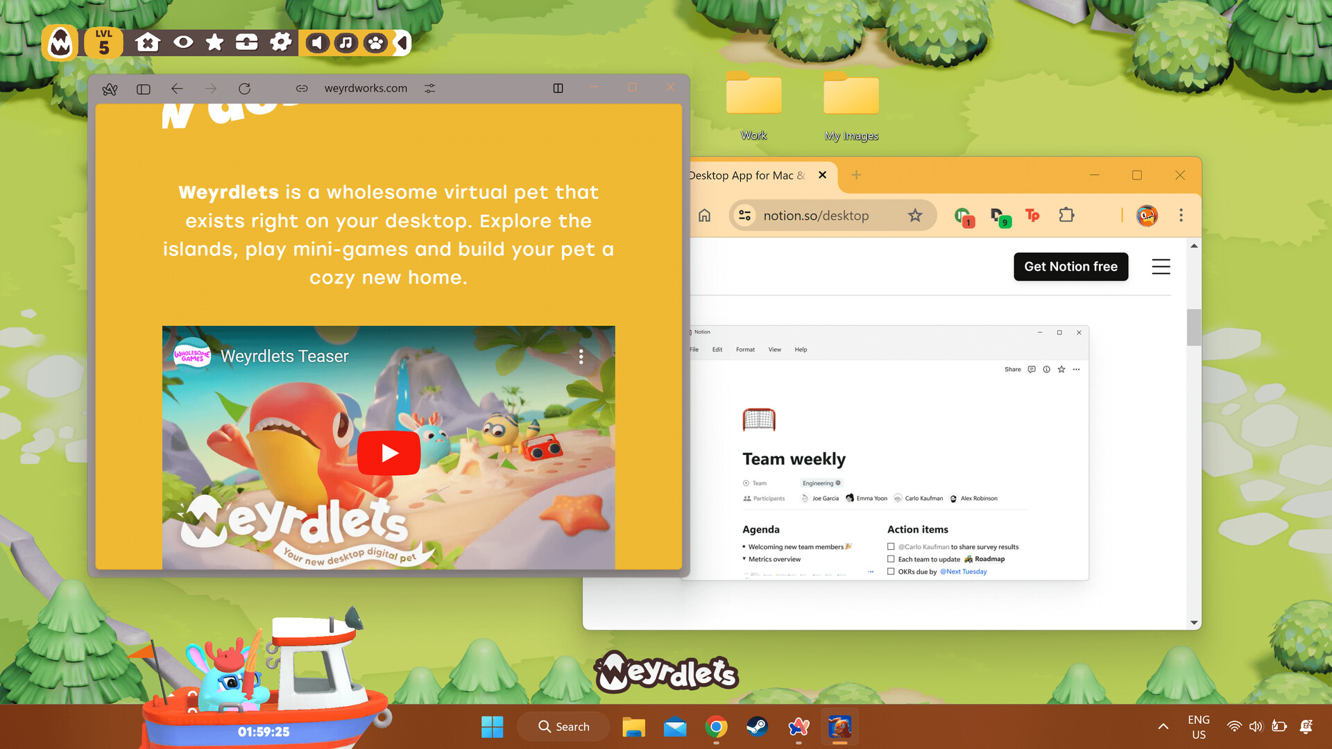 Weyrdlets : Idle Desktop Pets Screenshot 10