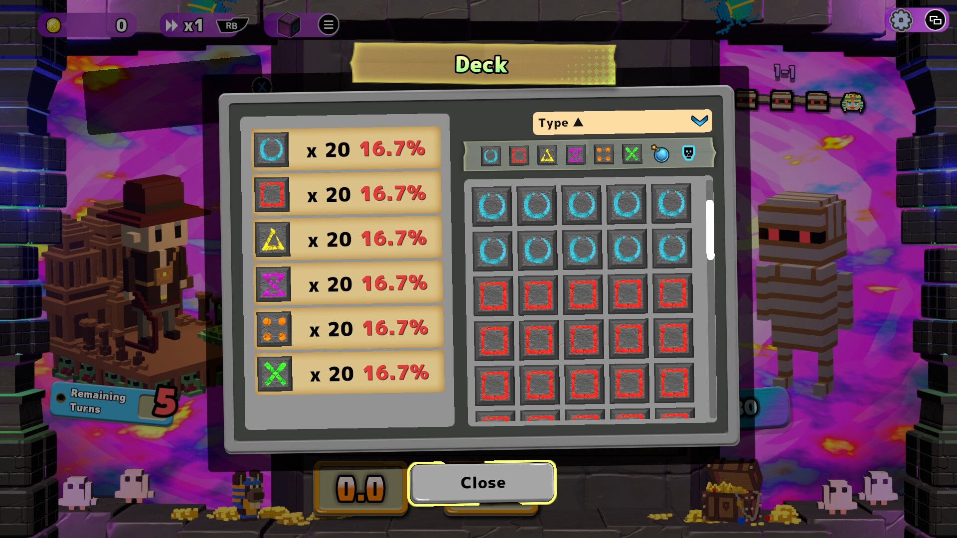 Dialoop -Roguelite Puzzle- Screenshot 1