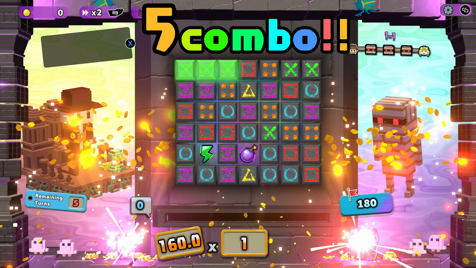 Dialoop -Roguelite Puzzle- Screenshot 0