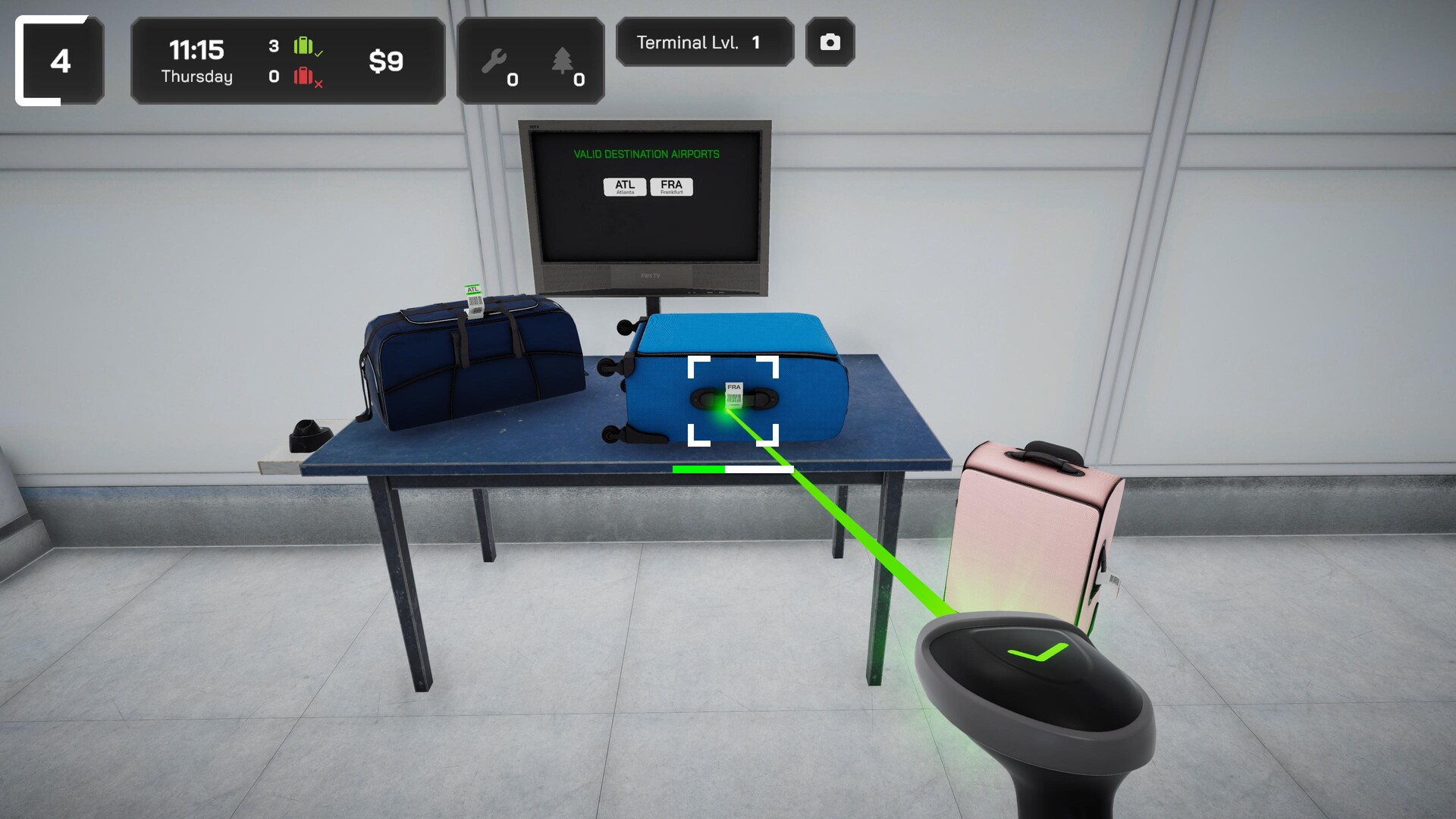 Airport Baggage Simulator Screenshot 1