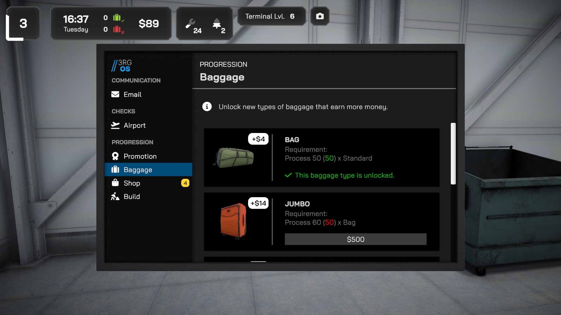 Airport Baggage Simulator Screenshot 6