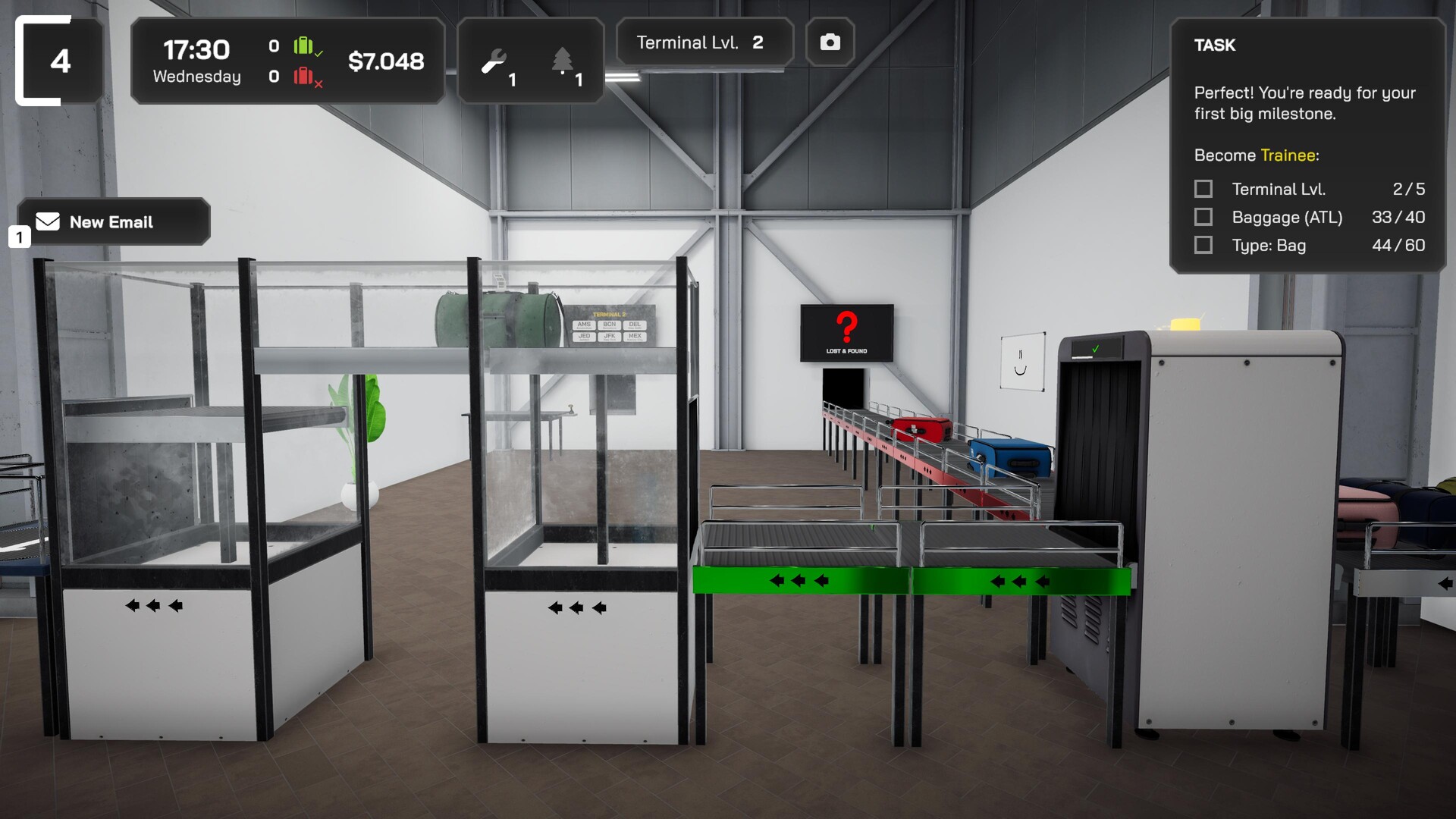 Airport Baggage Simulator Screenshot 0