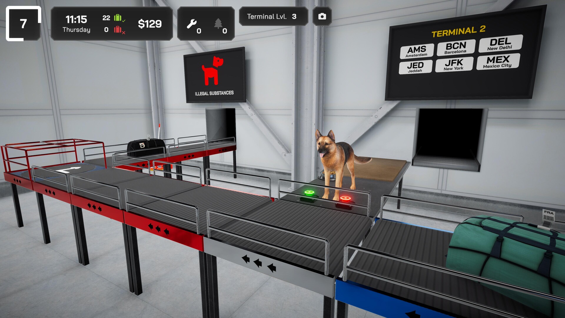 Airport Baggage Simulator Screenshot 2