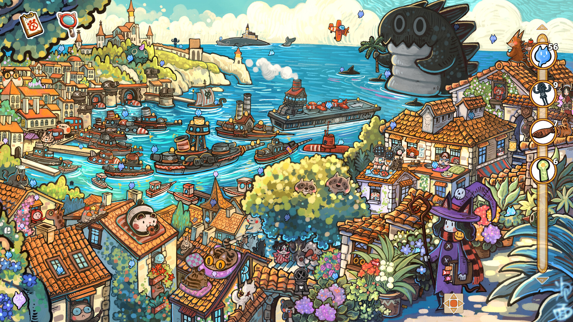 Whisker Wanderlust: The Mosaic of Souls Screenshot 3