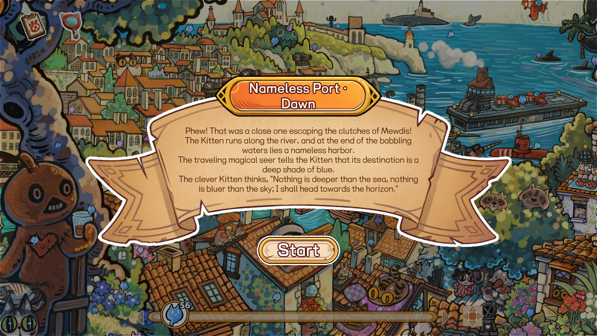 Whisker Wanderlust: The Mosaic of Souls Screenshot 2