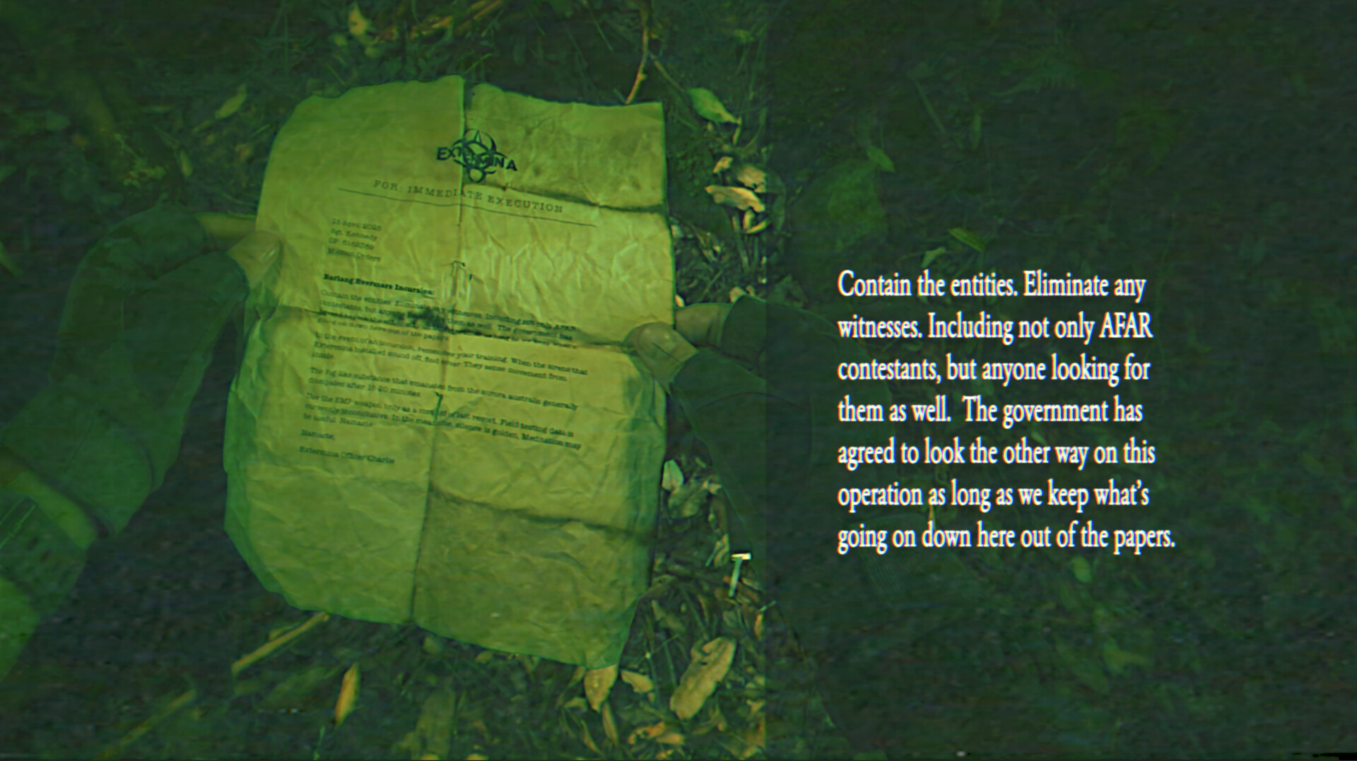 AFAR: An Interactive Horror Film Screenshot 2