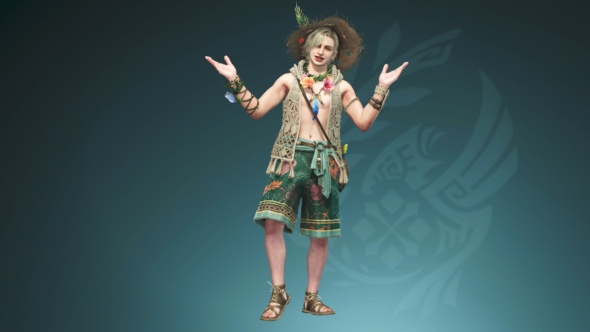 Monster Hunter Wilds - Erik Outfit: Summer Hat Screenshot 0